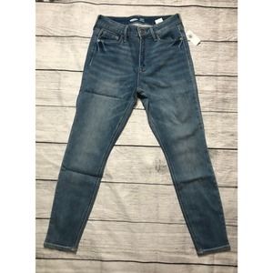 Old Navy Women’s High Rise Super Skinny Jeans 6 Blue R4